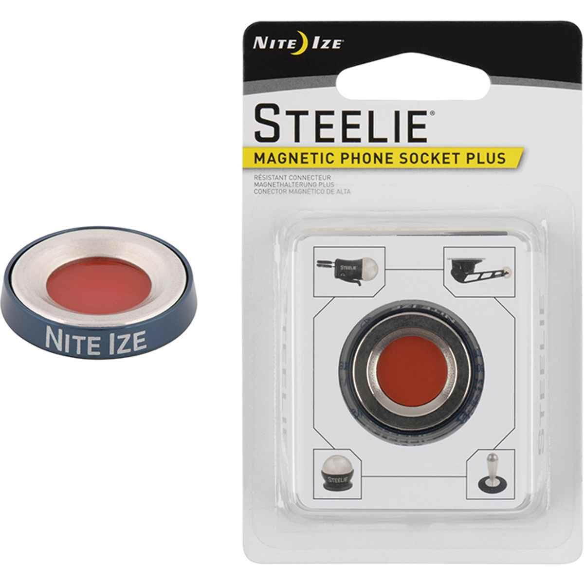 NITE IZE STEELIE MAGNETIC PHONE SOCKET PLUS
