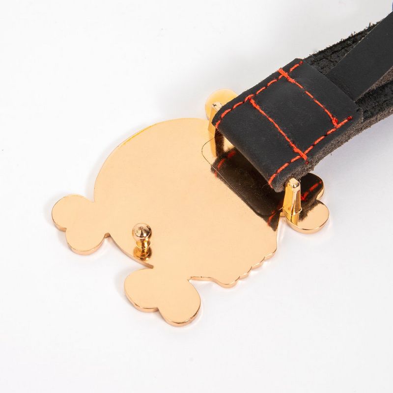 Class Club Boys Reversible Burnished-Edge Leather Belt