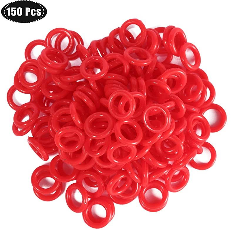 150Pcs Mechanical Keyboard Silicone ORing UltraQuiet Switch Dampener for Cherry MX Key Switch Keyboards Dampers