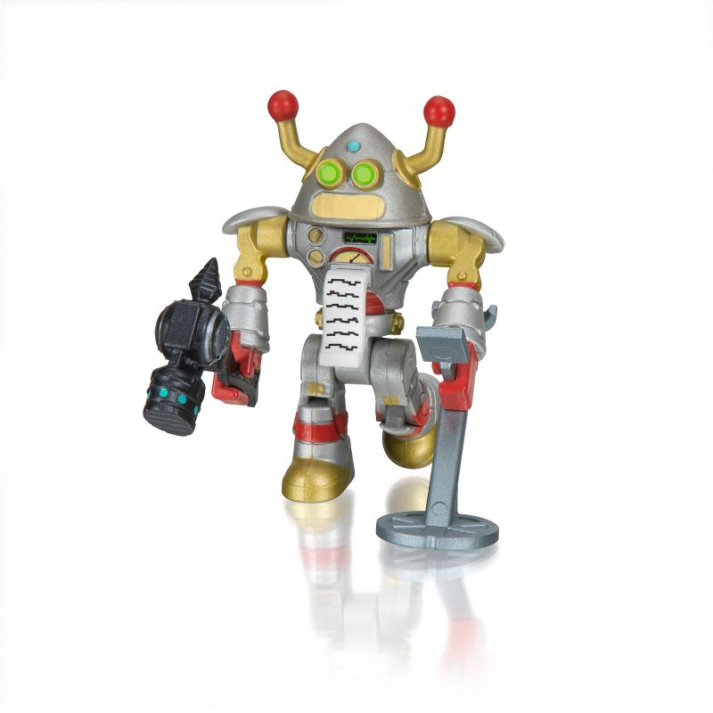 Roblox Action Collection - Brainbot 3000 Figure Pack (Includes Exclusive Virtual Item)