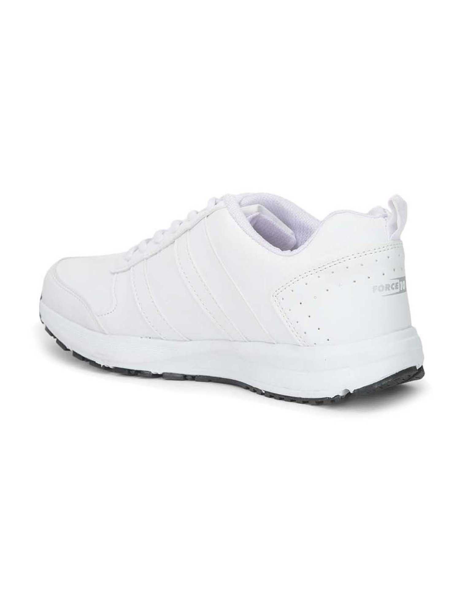 Force 10 by Liberty Men's White Running Shoes