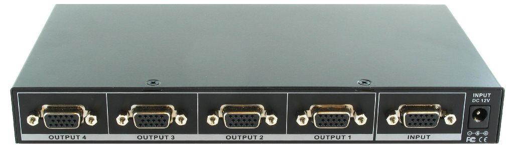 Shinybow - Sb-1104g - 1x4 Vga(rgbhv) Amplifier Splitter
