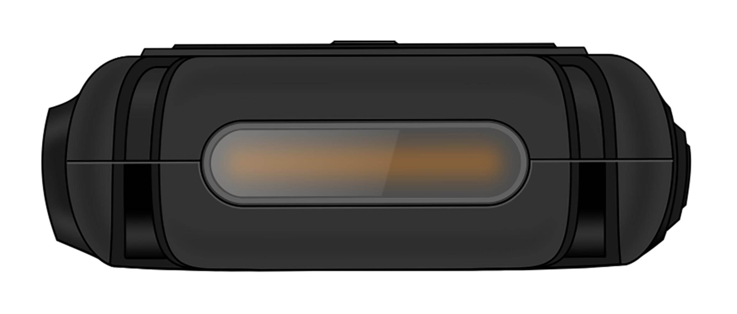 BLU Tank Mega T570 Unlocked GSM Rugged Feature Phone w/ SOS Button & Super Flashlight - Orange