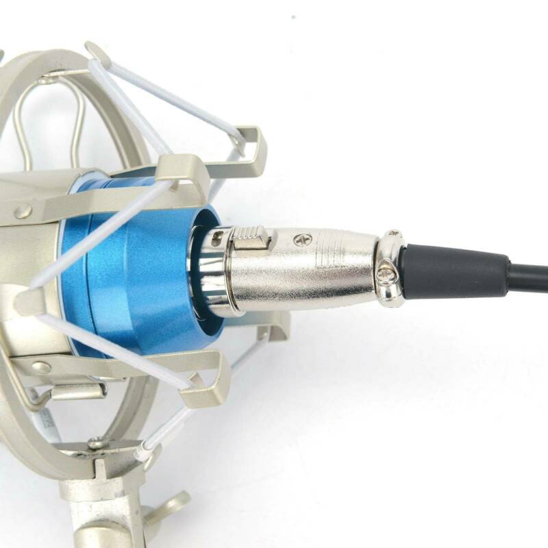 gold--BM800 Professional Suspension Microphone Kit Studio Live Stream Broadcasting Recording Condenser Microphone Set