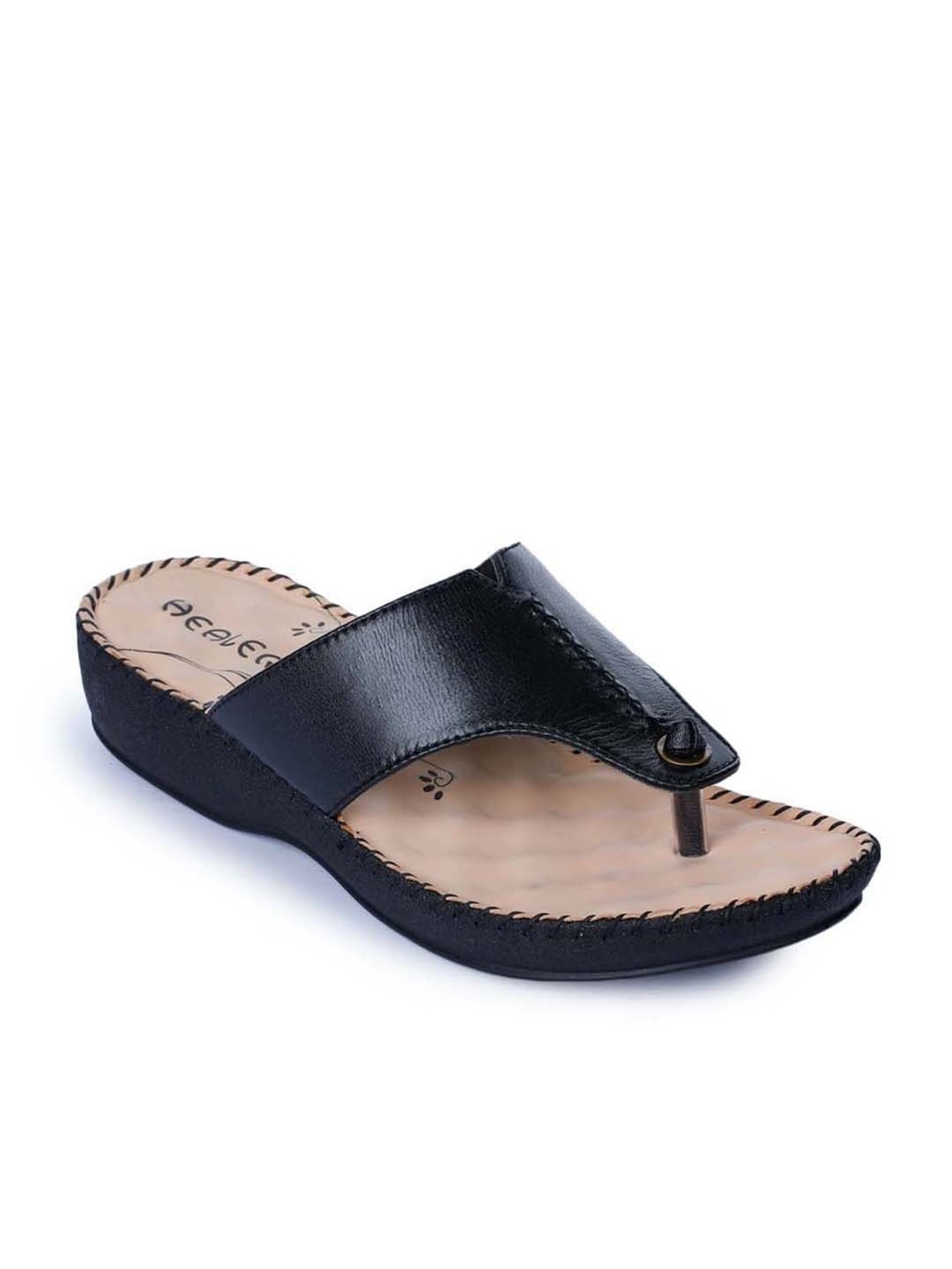 Bata Women's Black Flat Ballets