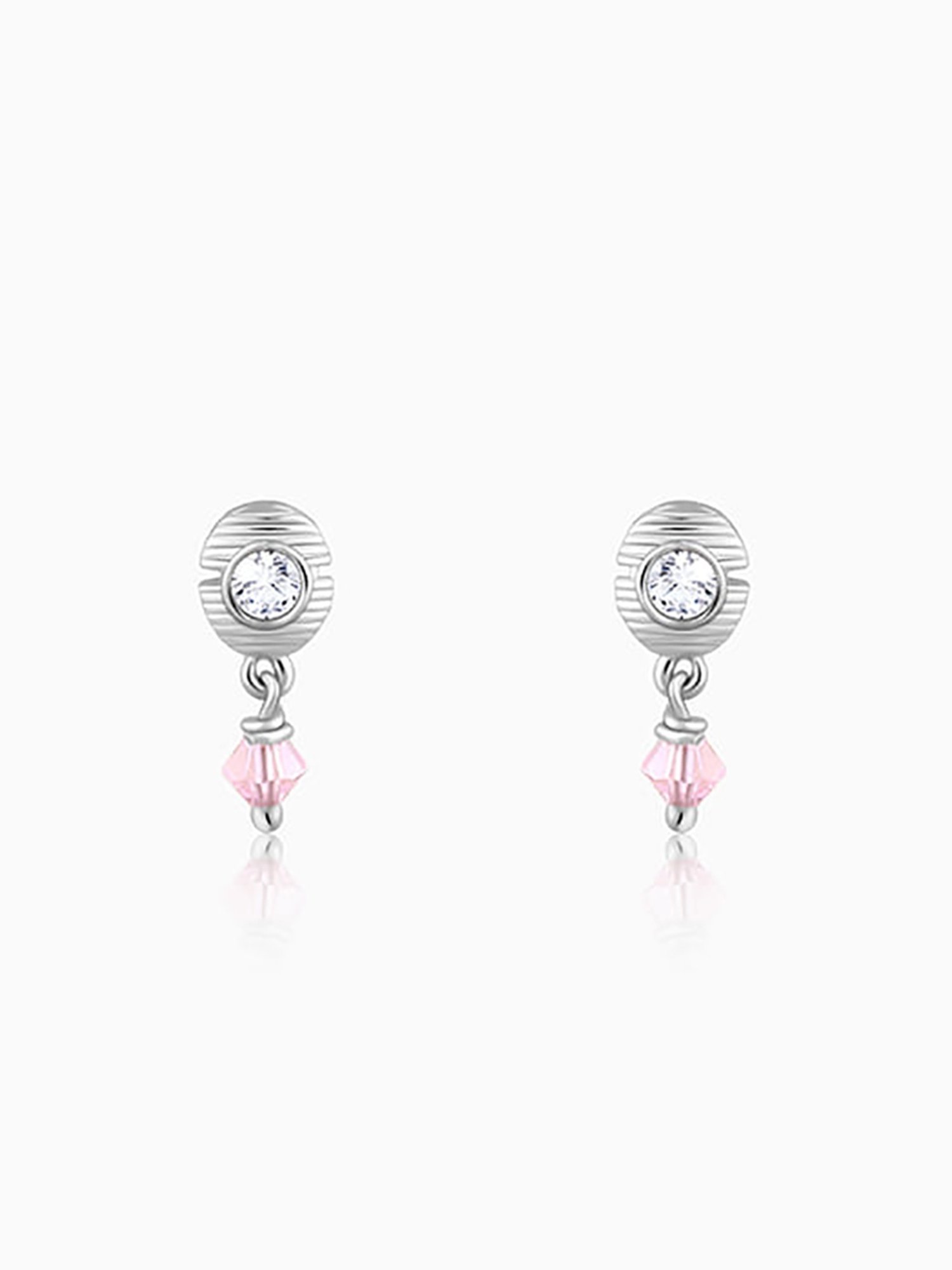 GIVA 92.5 Sterling Silver Shimmer & Shine Drop Earrings