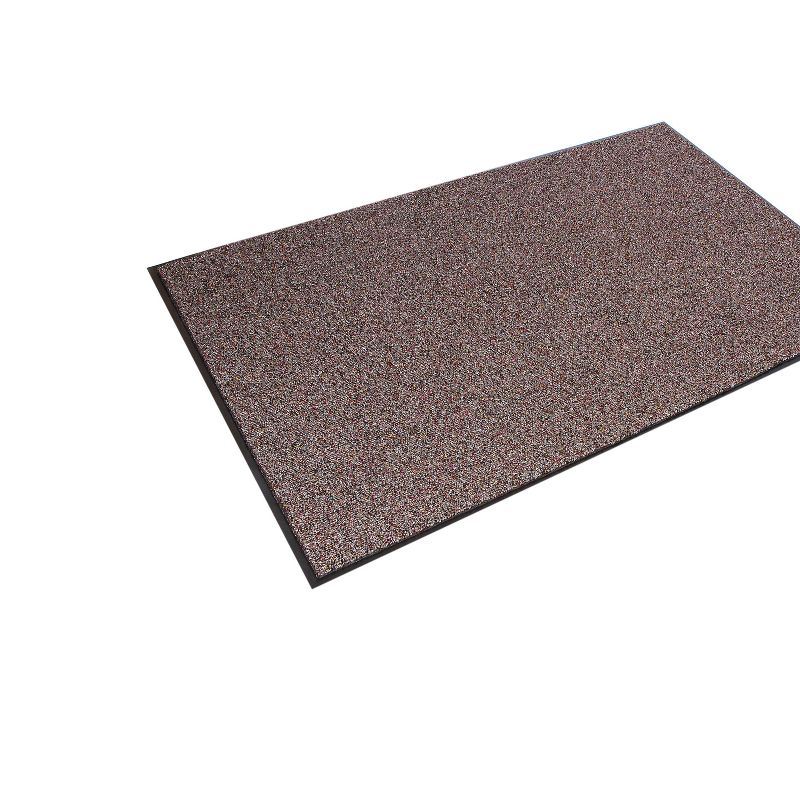 3'x5' Rectangle Solid Floor Mat Brown - Crown