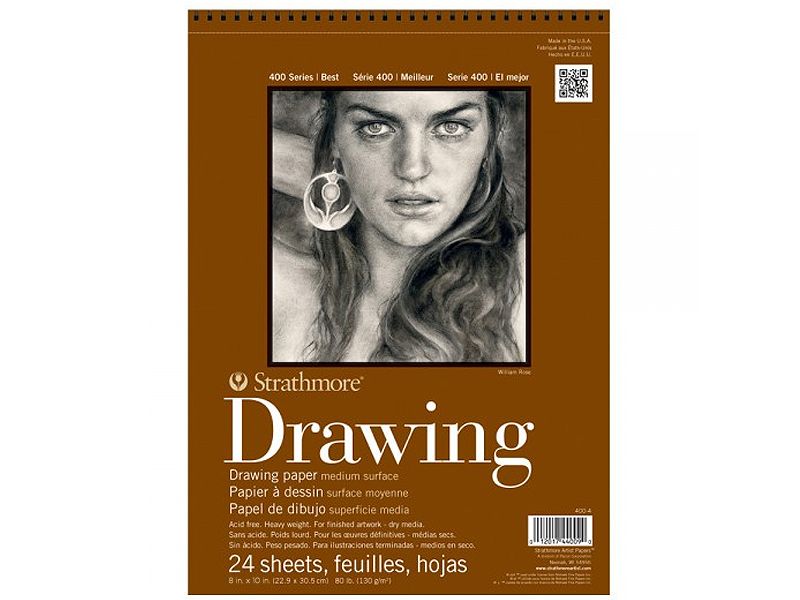 Strathmore 400 Series Drawing Pad, 24 Sheets 8x10