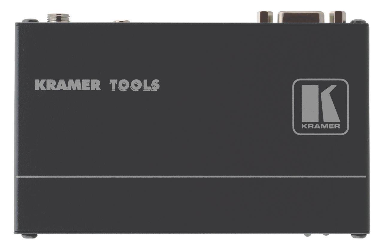 Kramer Electronics - TP-121XL - Kramer Computer Graphics Video & Stereo Audio over Twisted Pair Transmitter - 1 Input