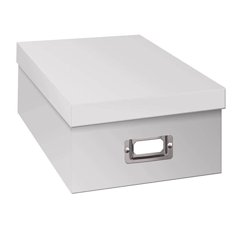 B1C Photo Storage Box Crafter White