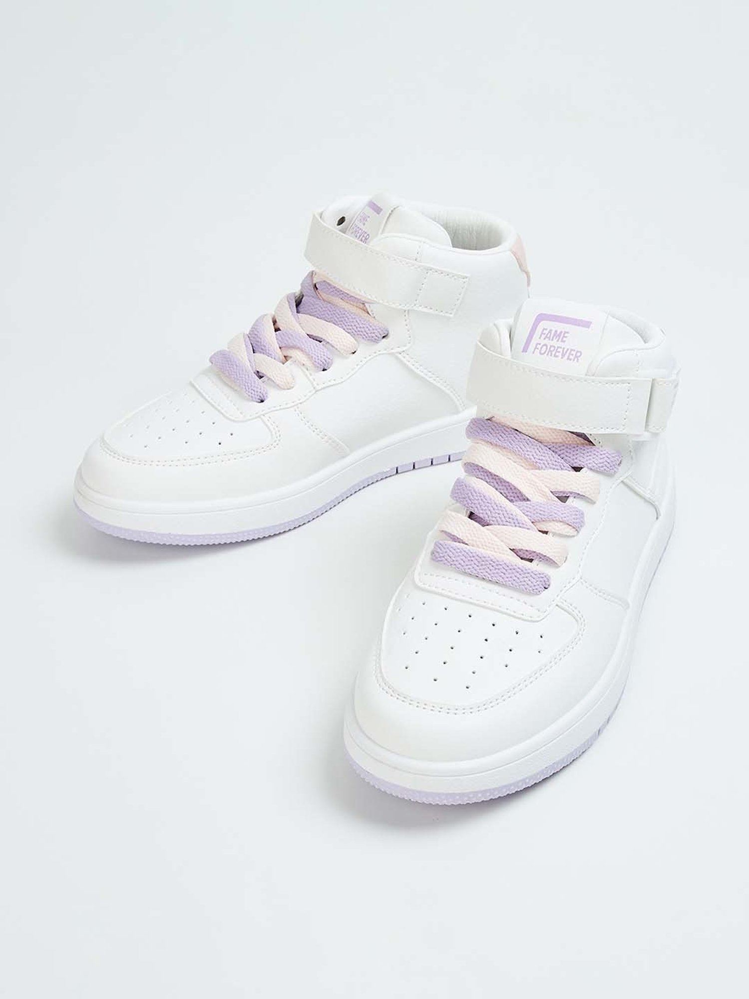 Fame Forever by Lifestyle Kids White Casual Sneakers