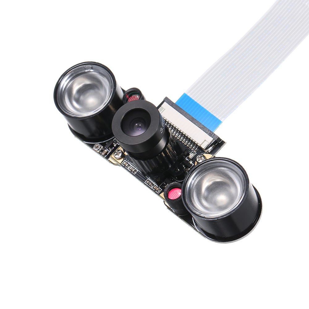 Infrared Night Vision Camera Adjustable Focus Infrared Light Fill Light for Raspberry Pi 3B+