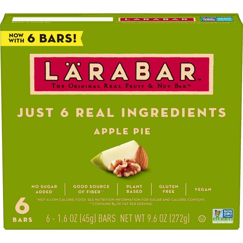 Larabar Apple Pie Protein Bar - 9.6oz/6ct