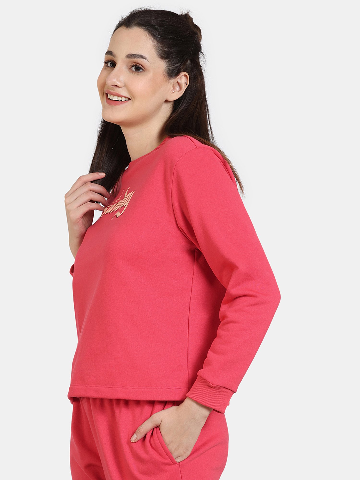 Coucou by Zivame Red Printed Pullover