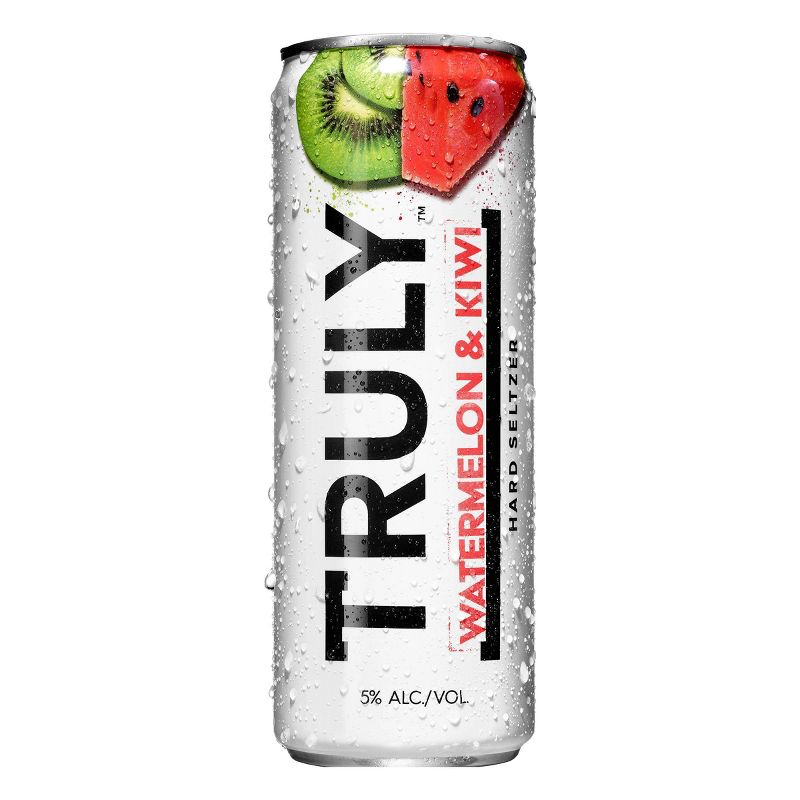 Truly Watermelon & Kiwi Hard Seltzer - 6pk/12 fl oz Slim Cans