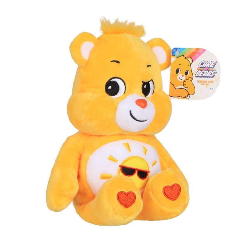Care Bears Basic Bean Plush - Funshine Bear