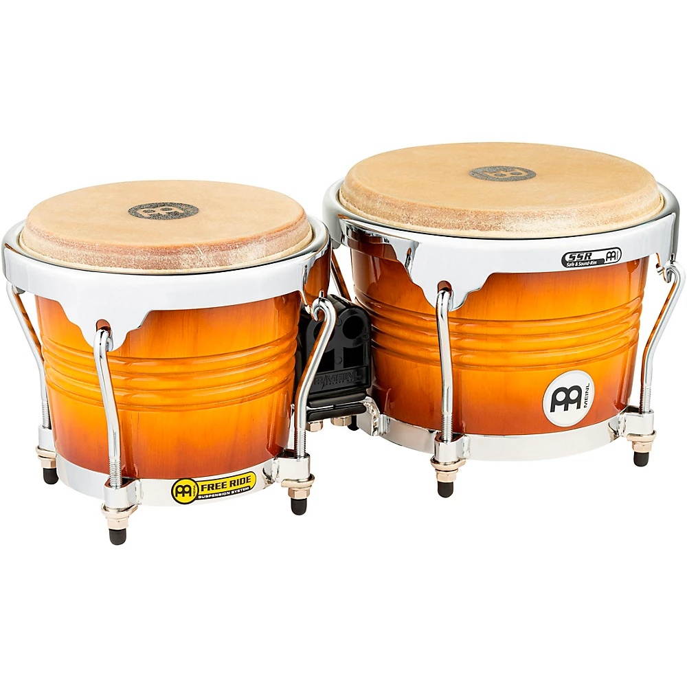Meinl Free Ride Bongo 200 Series Gold Amber Burst