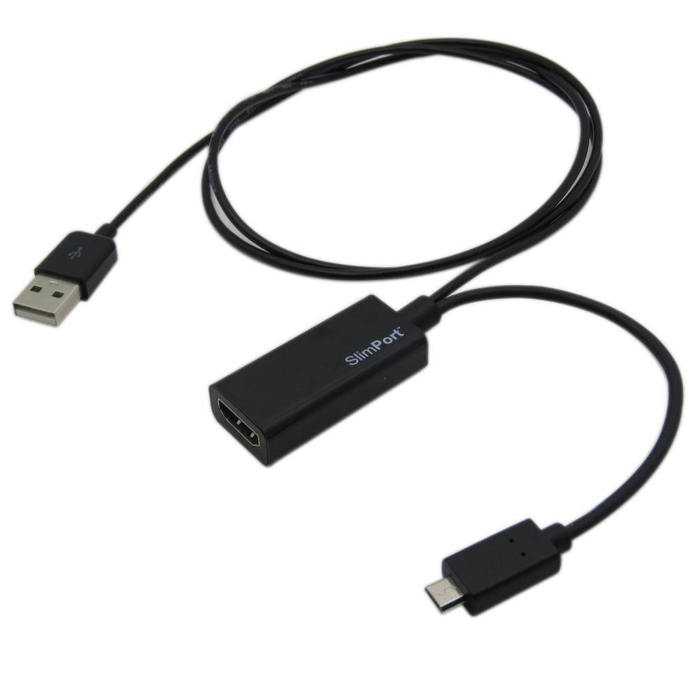 Slimport MyDP Micro USB to HDMI HDTV 1080p 3D adapter fo google 2013 New Nexus 7