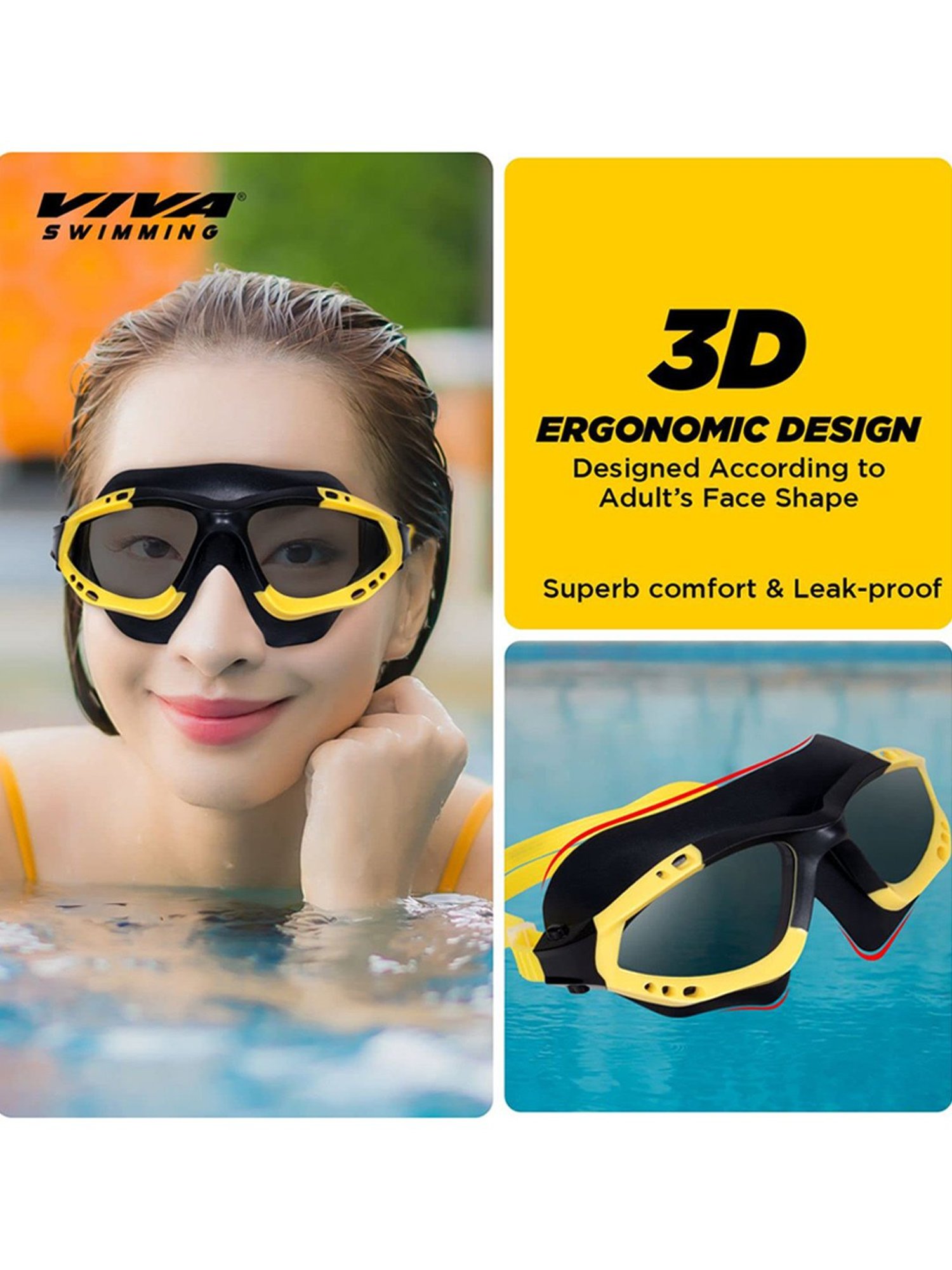 Speedo Unisex Adult Aquapulse Pro Mirror-Lens Swim Goggles (Grey)