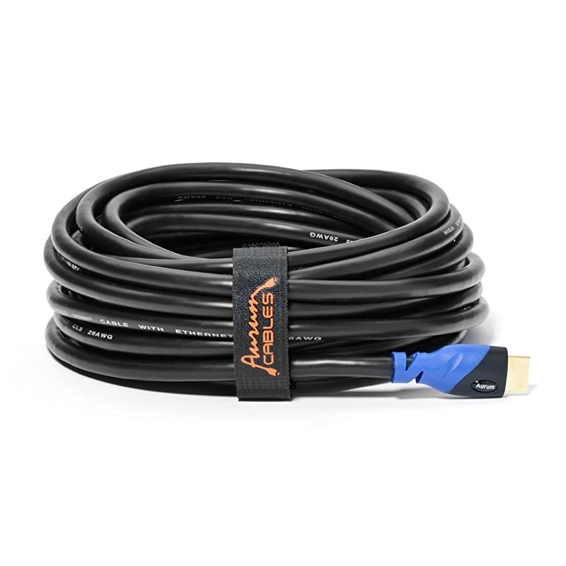 Ultra Series High Speed HDMI Cable 50 Ft 4K Ready 26 AWG CL3 Rated for Inwall Installation Supports 3D Ethernet and Audio Return 50 Feet