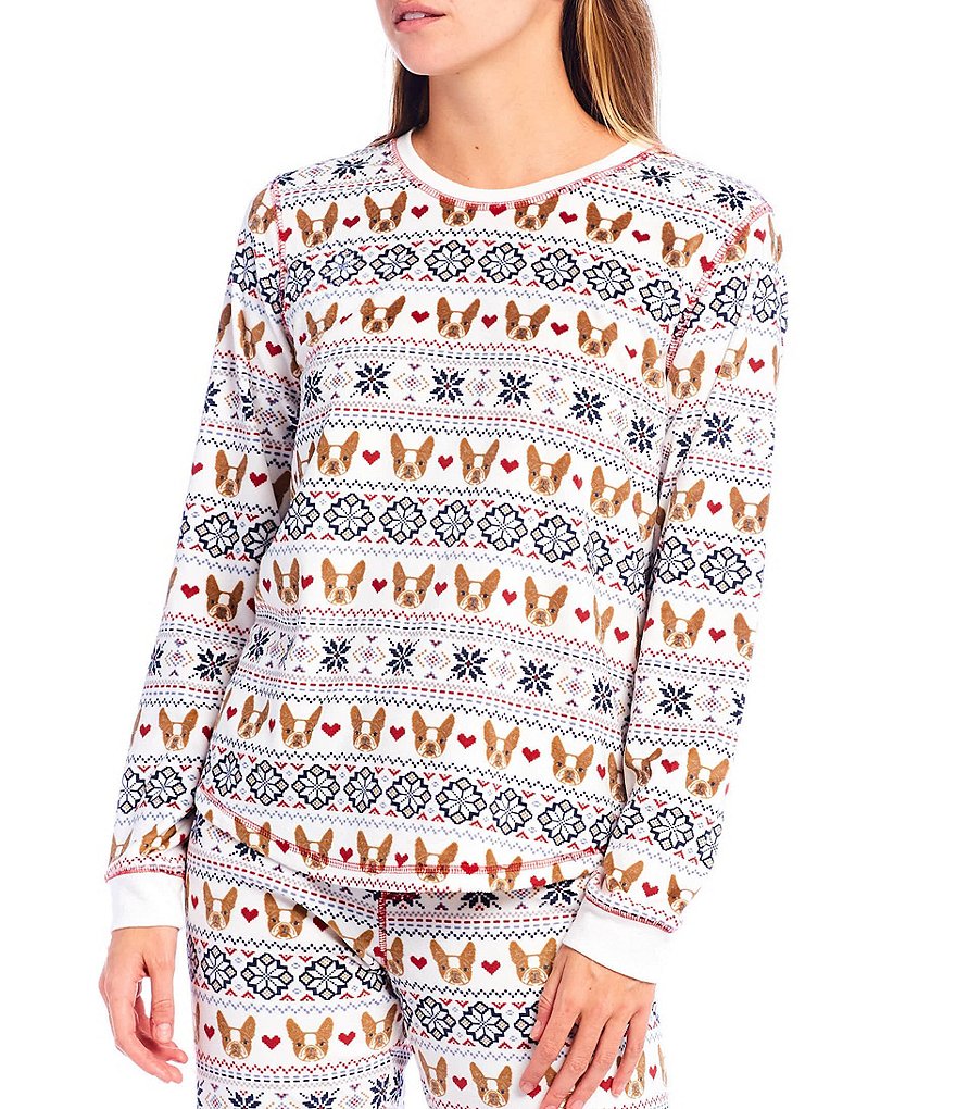 PJ Salvage Dog Mama Printed Jersey Sleep Top