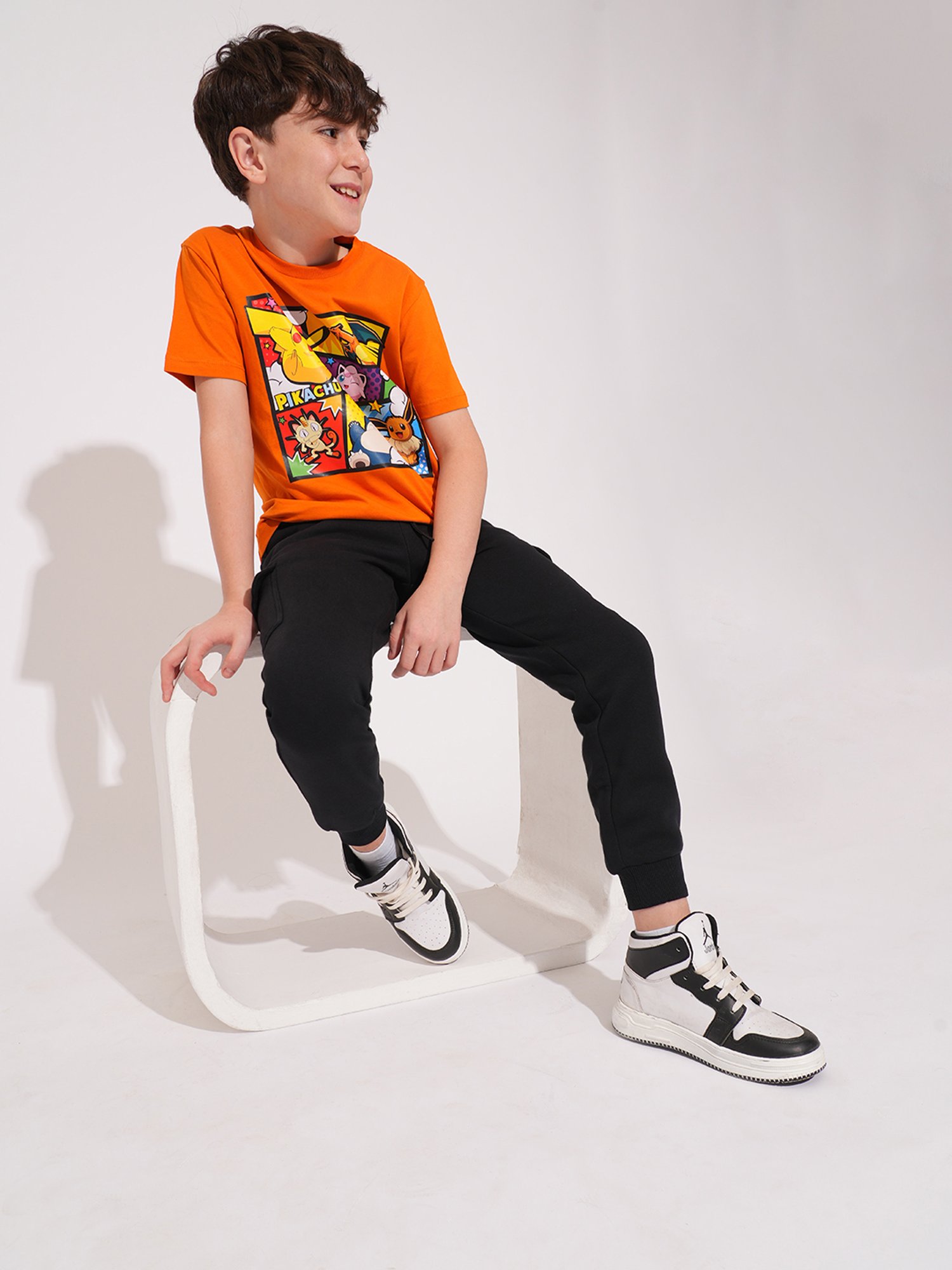 Todd N Teen Kids Navy Cotton Joggers