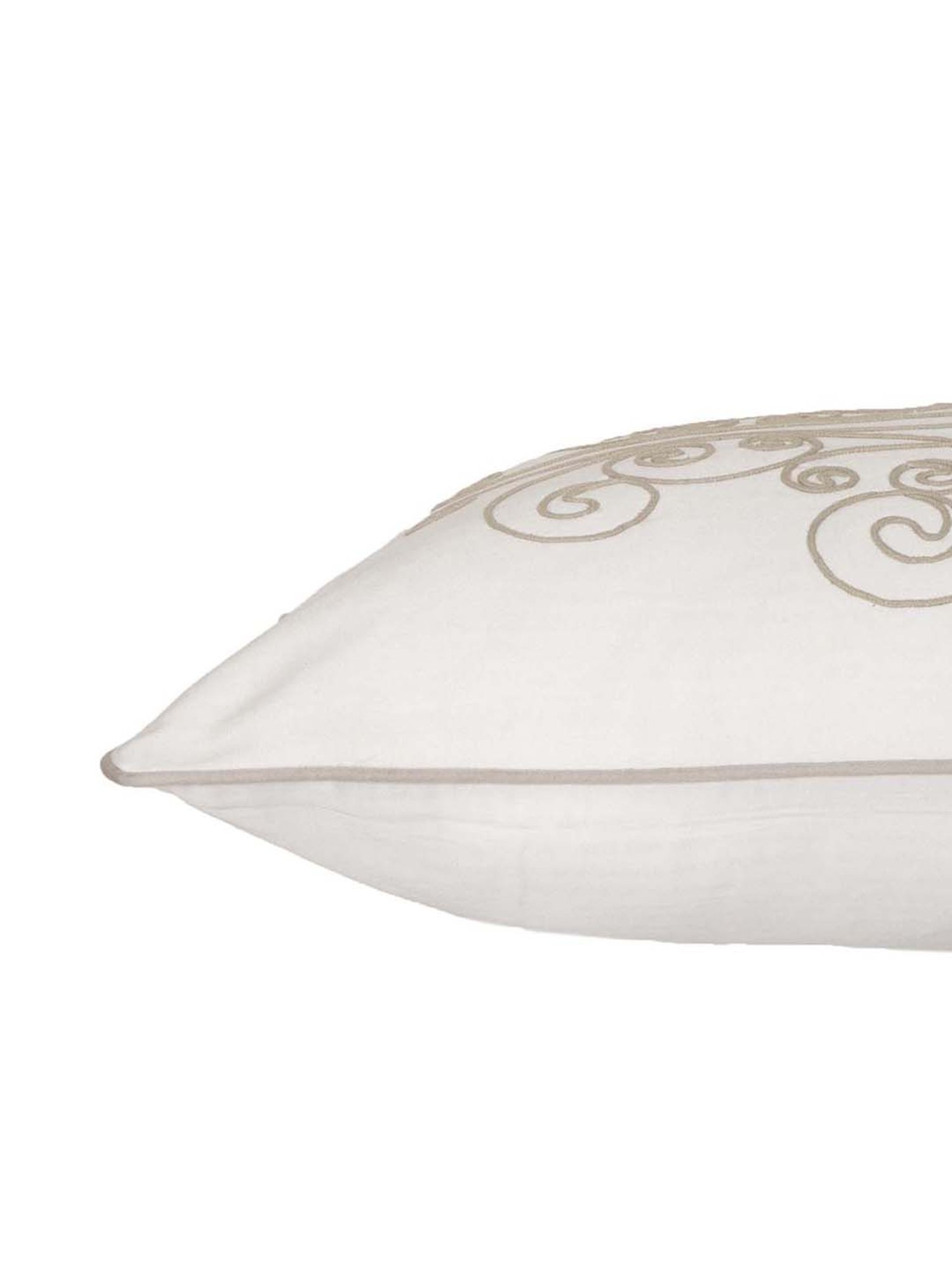 Maspar Unravelled Neutral 100% Cotton Cushion Cover