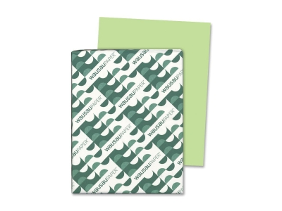 Wausa WAU21869 - Neenah Paper Astrobrights Colored Card Stock, 65 lb., 8-1/2 x 11, Vulcan Green, 250 Sheets