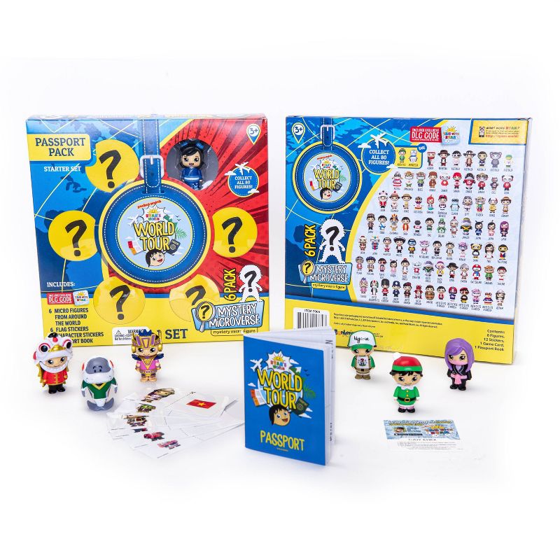 Ryan's World Tour Passport Pack Starter Set