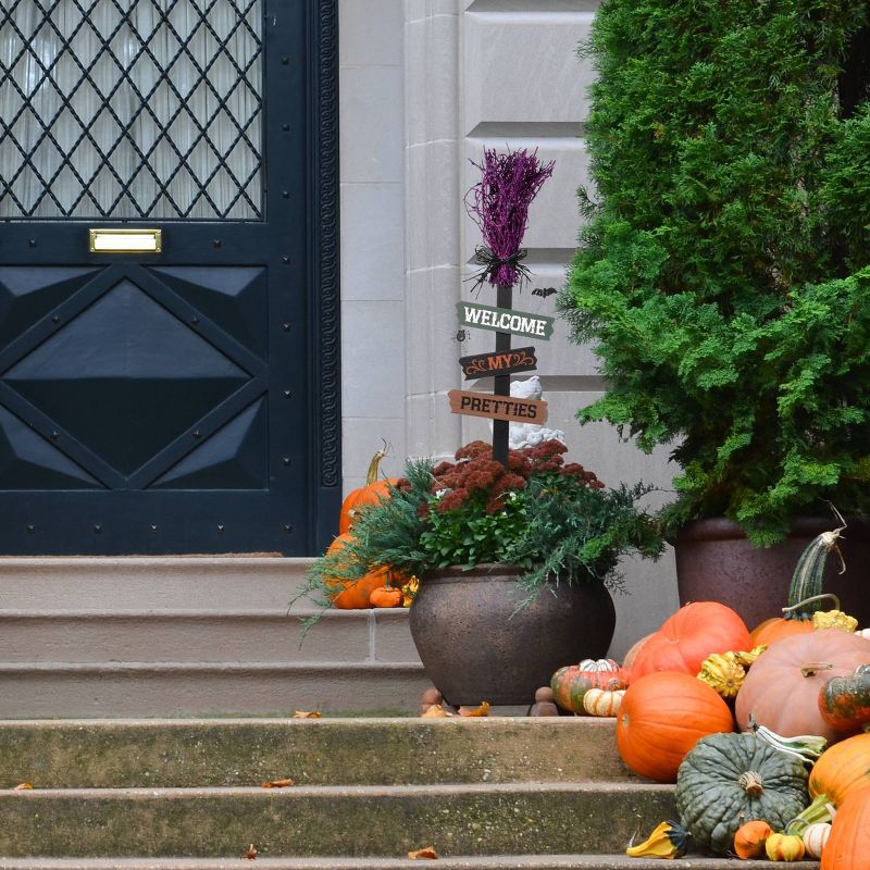 33" Purple stake Halloween Prop - Purple