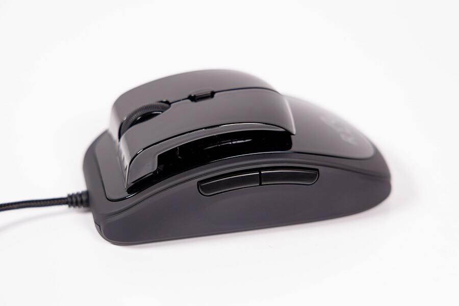 RBT Rebel Real 1.112, Relax Grip, advanced mouse solution for Gaming Ergonomics, Carpal Tunnel, Trigger Finger,  and other related Repetitive Strain Injuries from  extensive PC and Mac usage .
