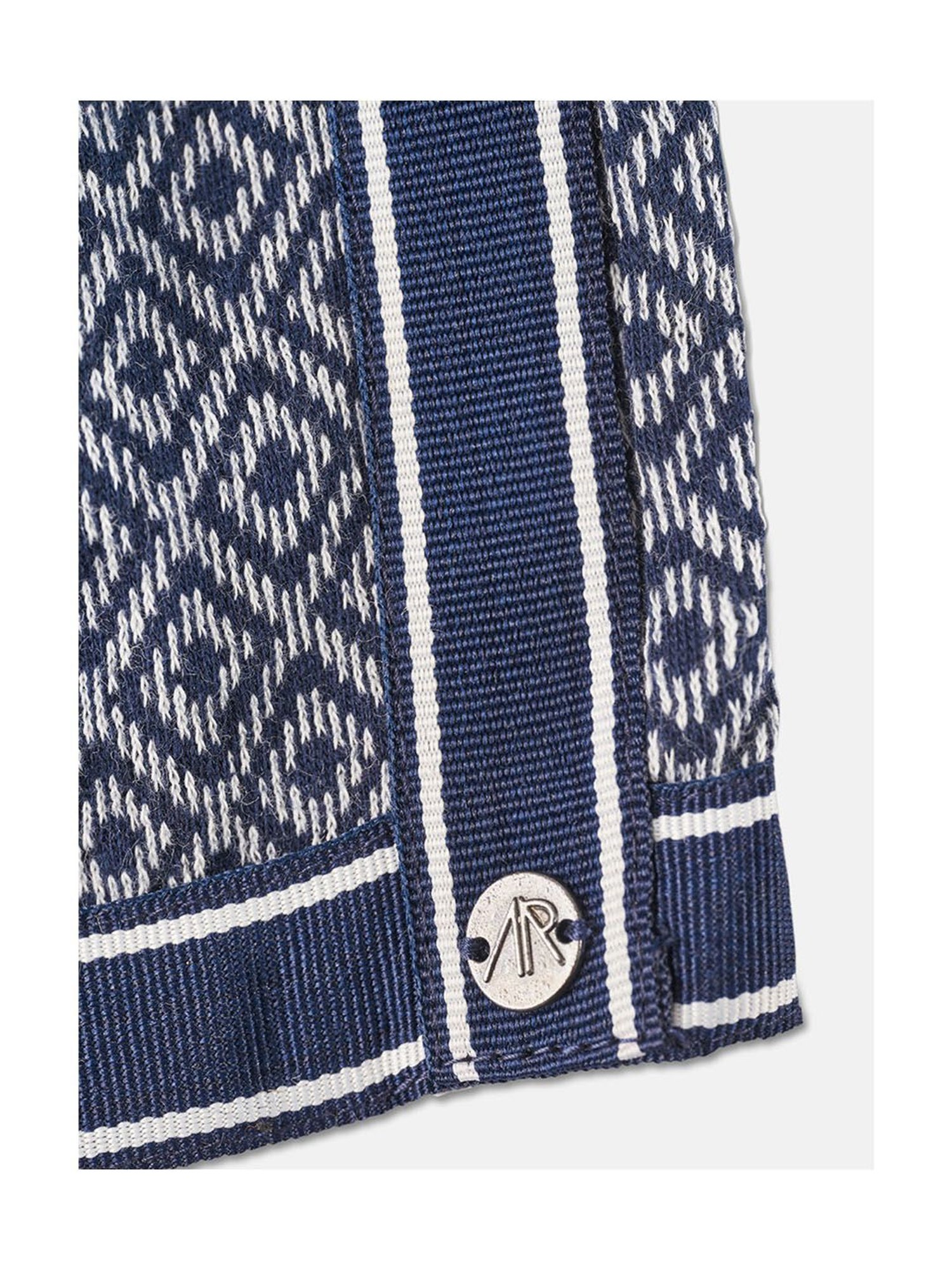 Angel & Rocket Kids Navy Printed Shorts