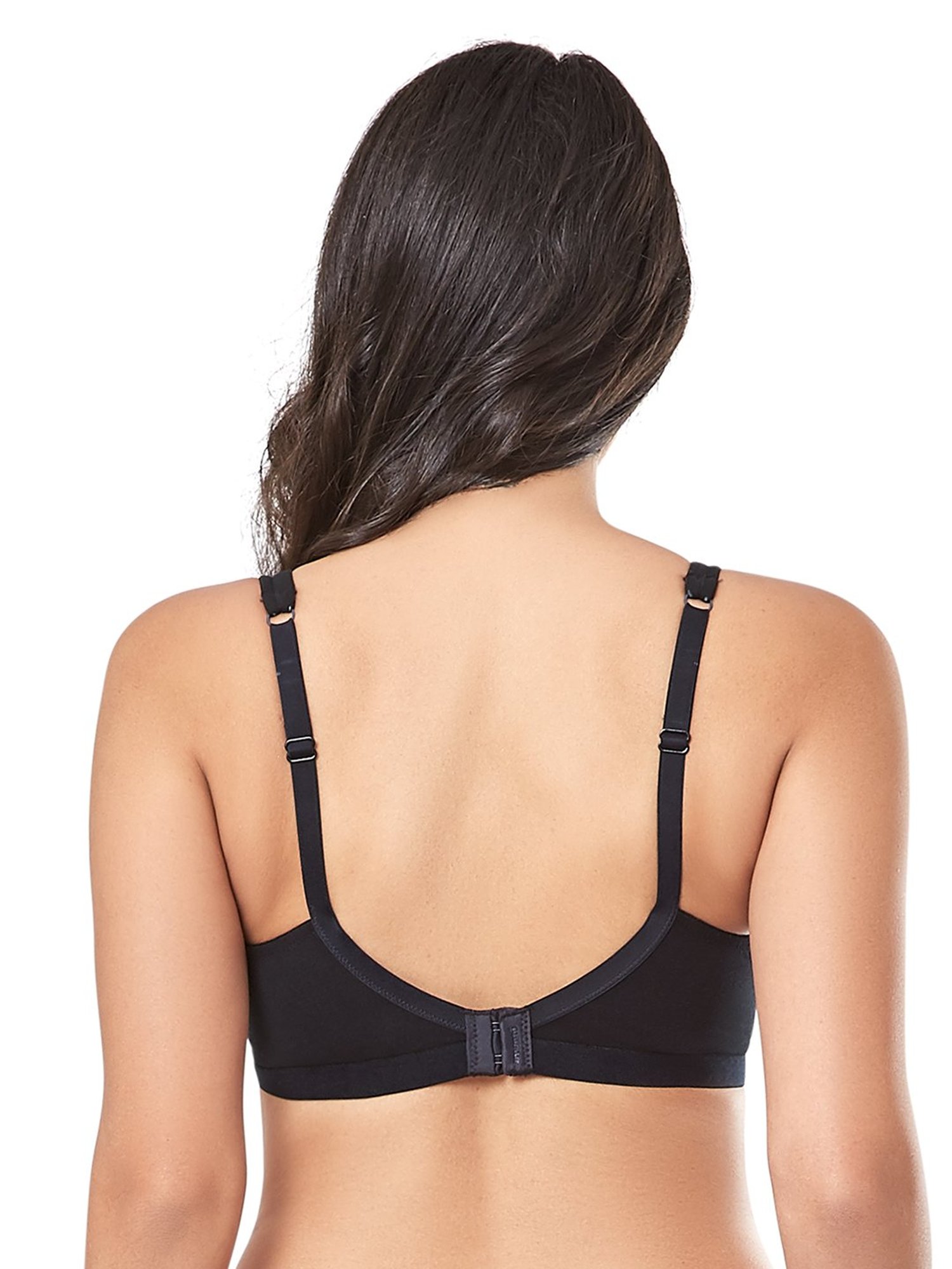 Every De by Amante Black Non Padded Non Wired Full Coverage Bra