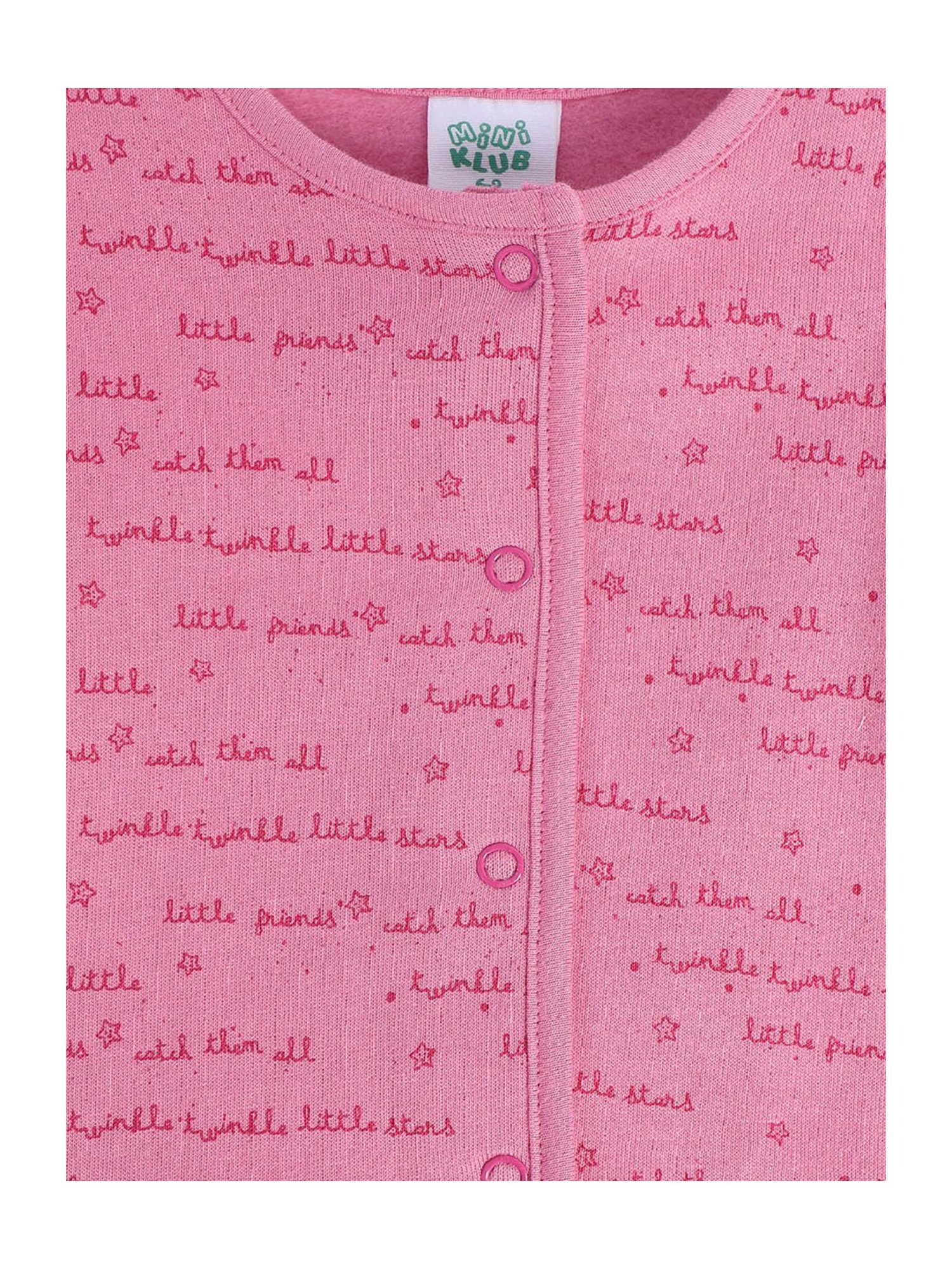 MINIKLUB Kids Multicolor Printed Full Sleeves Jhablas (Pack Of 3)