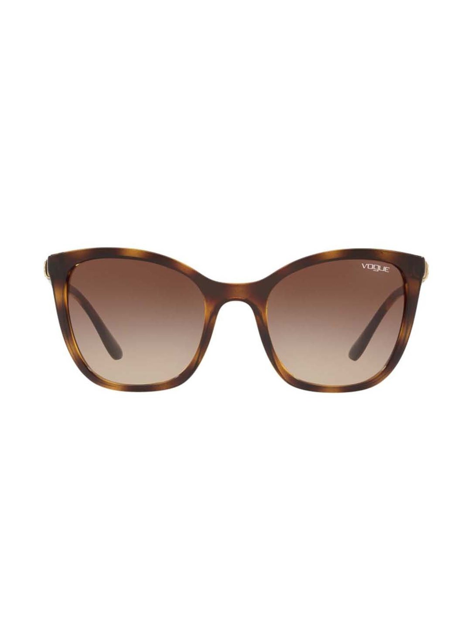 VOGUE EYEWEAR Women Gradient Brown Lens Butterfly Sunglasses - 0VO5243SBW6561353