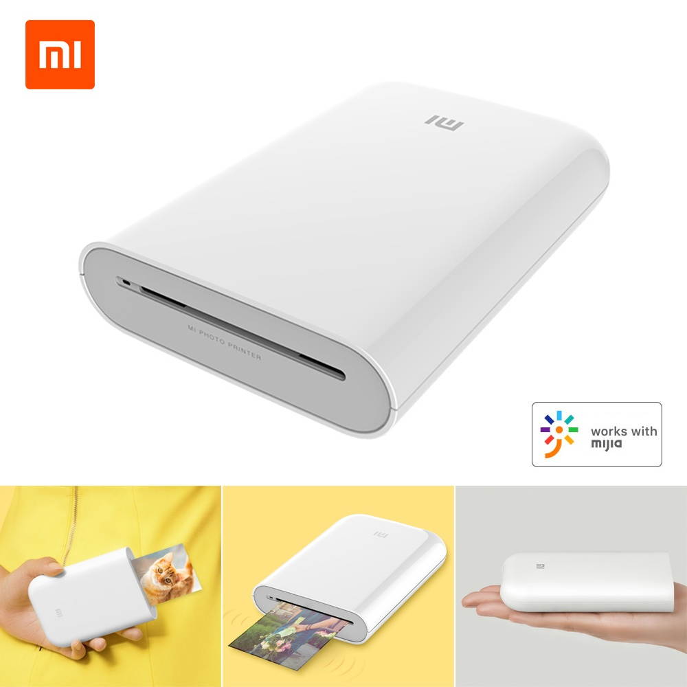 Xiaomi Zink Portable Photo Pocket Printer AR Printer 400dpi With DIY Share 500mAh Mini Picture Printer