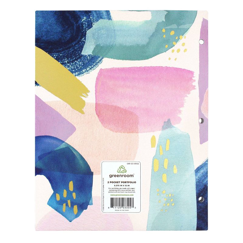 Portfolio 2 Pocket Brushstroke Medium - greenroom