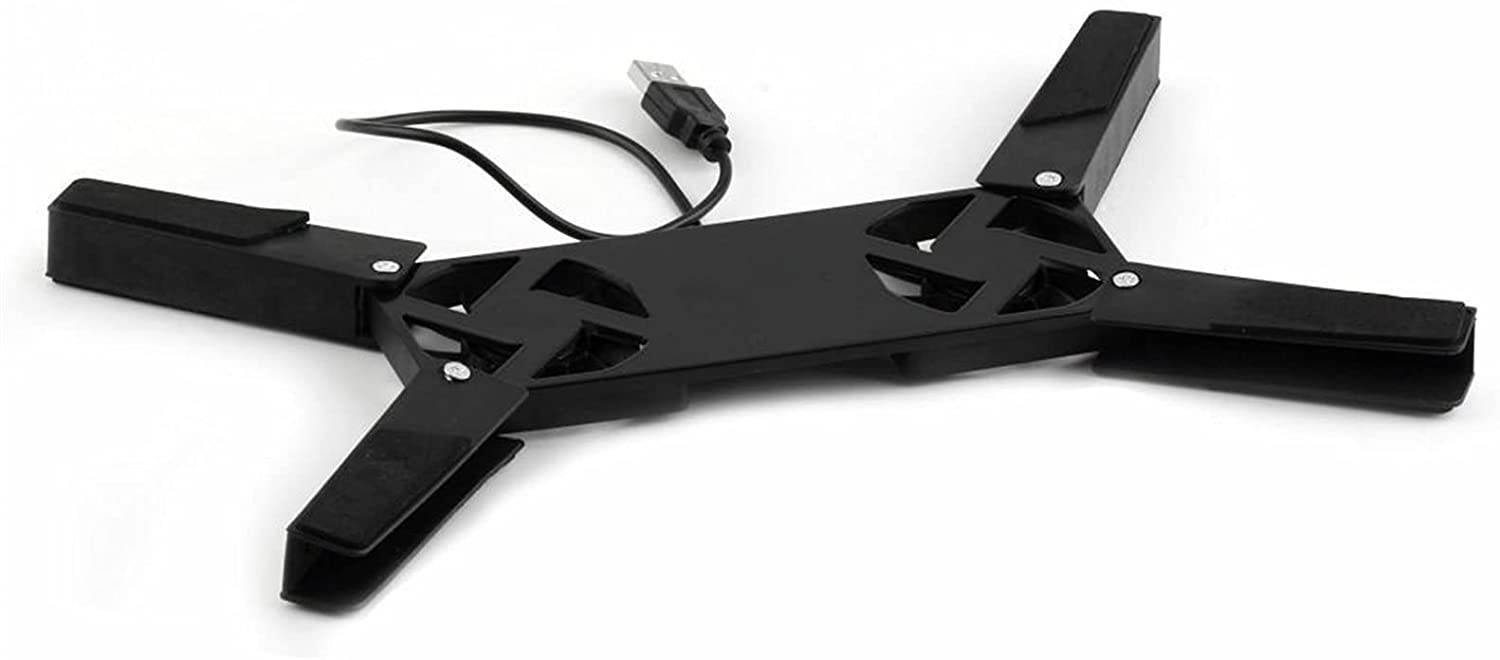 DDEHS Universal Mobile Phone Radiator Cooler Cooling Mute Fan Gaming Cooling Radiator Heating Holder Pad (Color : White)