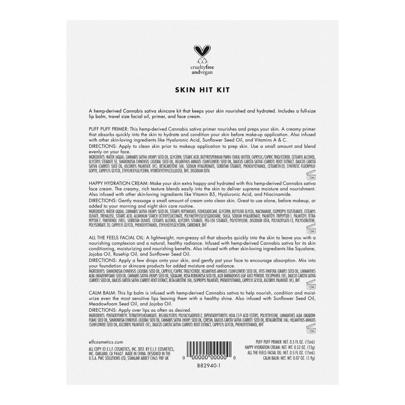  Pampered Nails Bath and Body Gift Set - 10ct