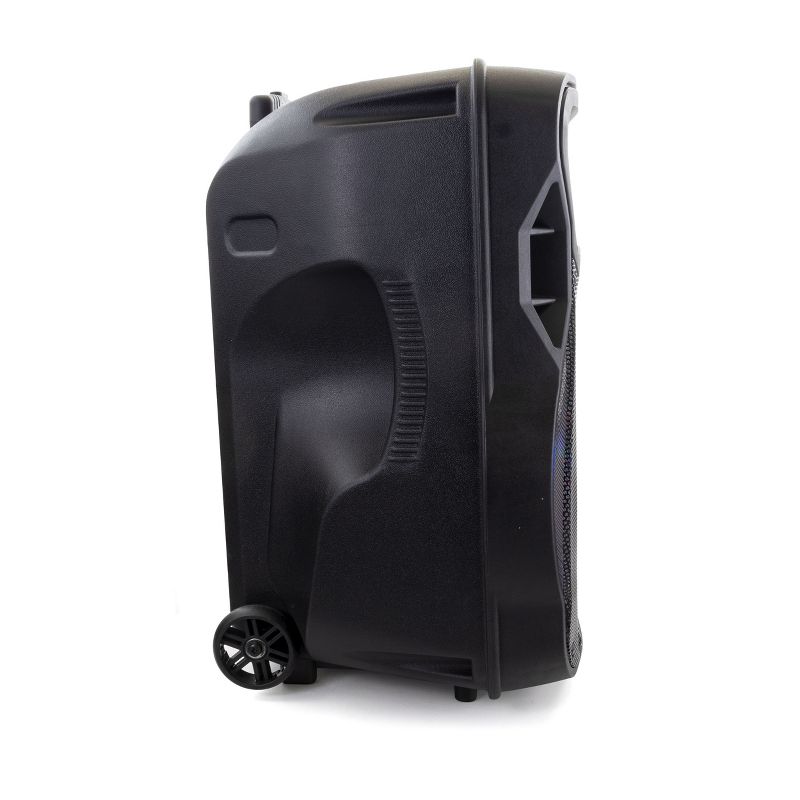 beFree Sound 15 Inch Bluetooth Rechargeable Party Speaker With Illuminating Lights