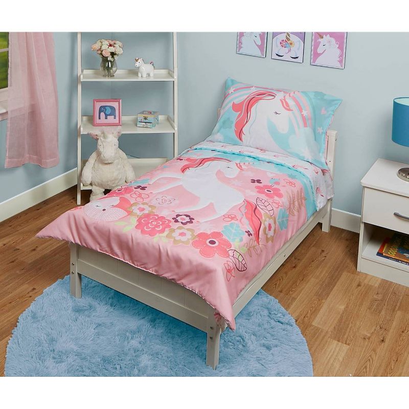 Unicorn Toddler Sheet Set Pink