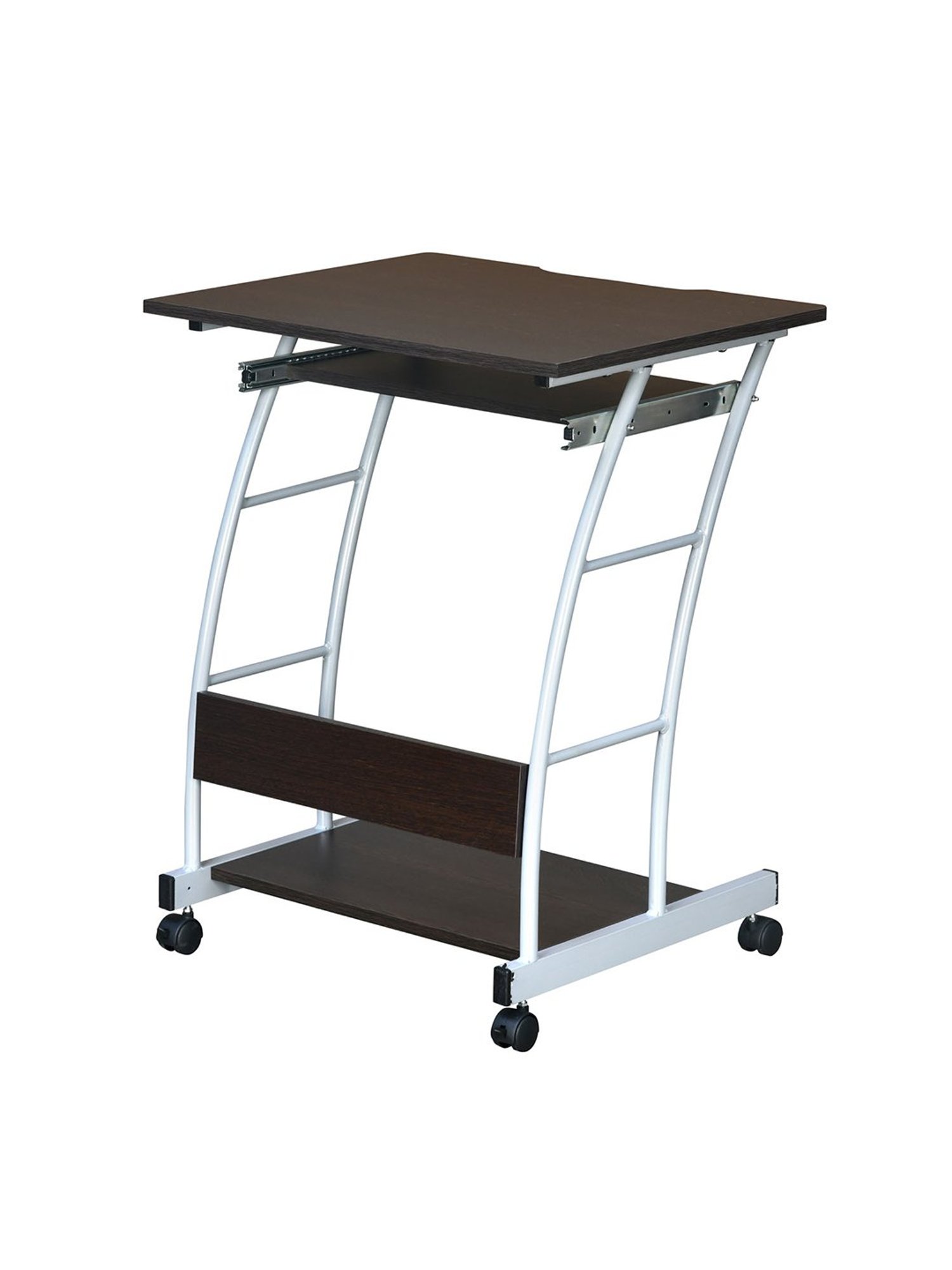 Nilkamal Leo Black Engineered Wood Computer Table