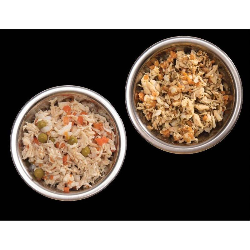 Cesar Simply Crafted Wet Dog Food Complement Chicken & Vegetables Varieties - 1.3oz/8ct Variety Pack