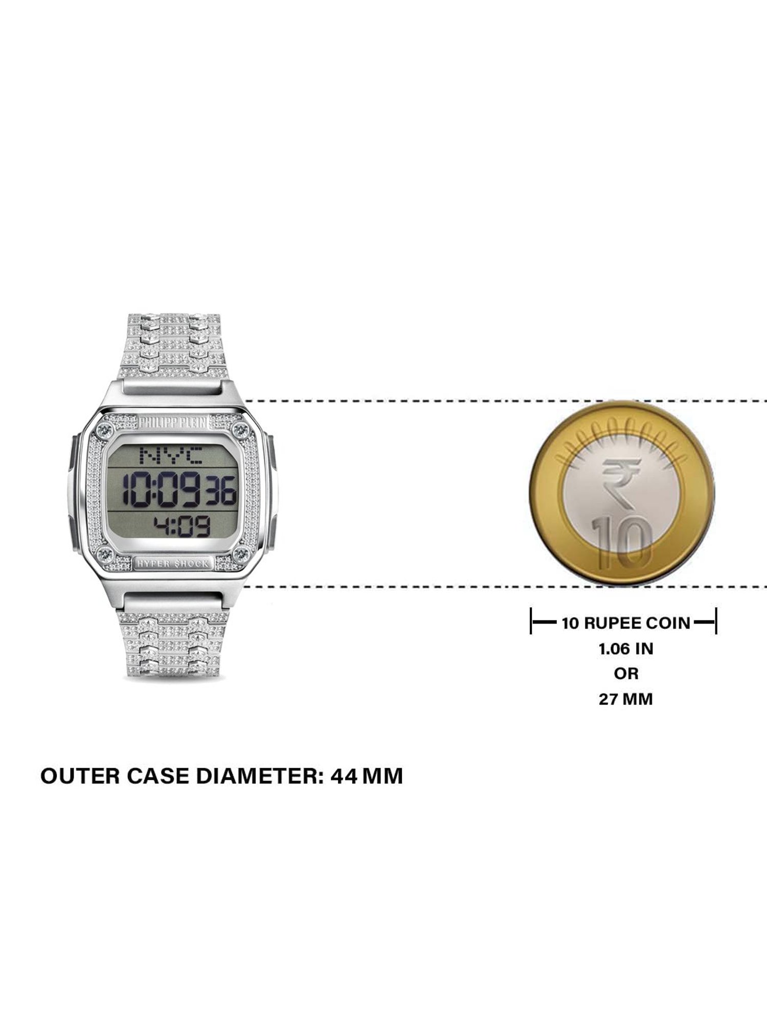 Fastrack NR68027PP04 Street Line Digital Watch for Women