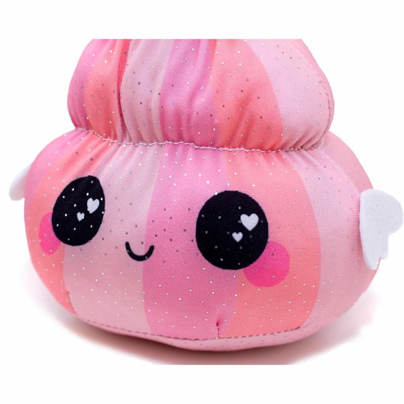 Seven20 Glitter Galaxy 6-Inch Pink Poop Collectible Plush