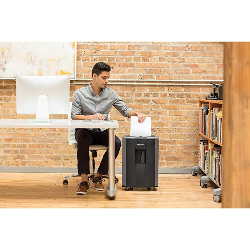 Paper Shredder, Auto Feed, 230 Sheet Capacity, Super Cross-Cut, 1-5 Users, Stack-and-Shred 230X (1757573)