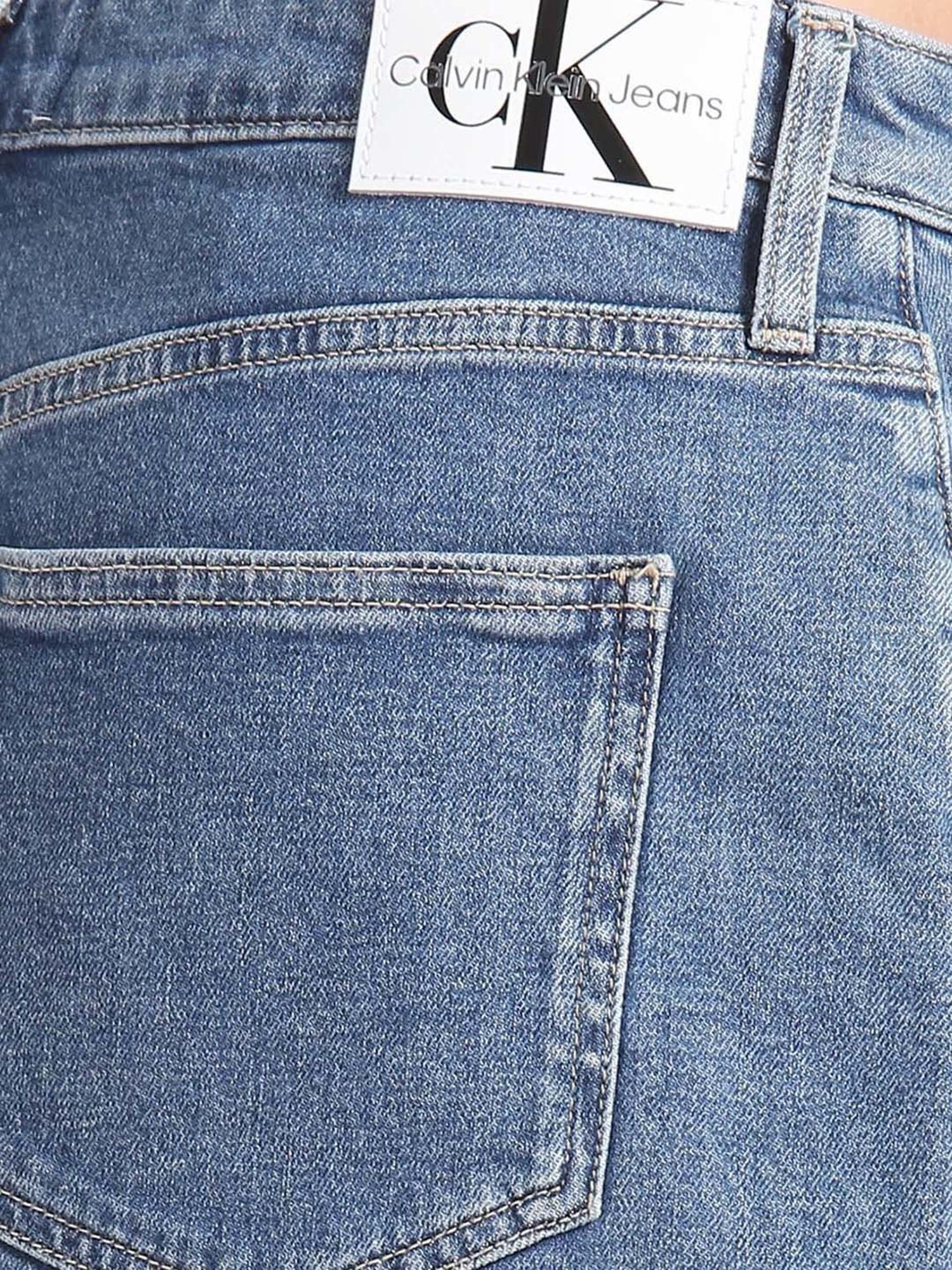 Calvin Klein Jeans Dark Blue Slim Fit Skirt