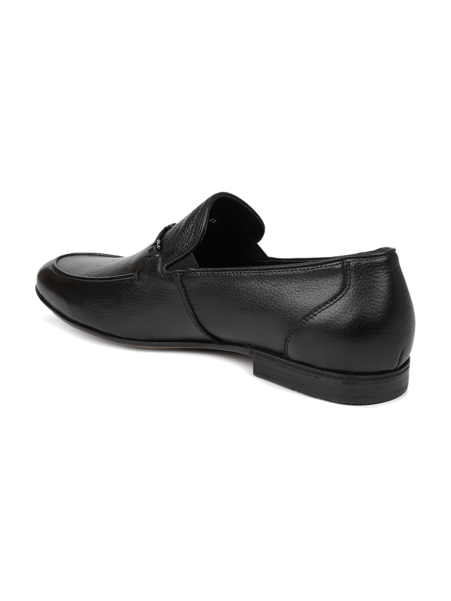 Atesber by Inc.5 Men's Black Formal Loafers
