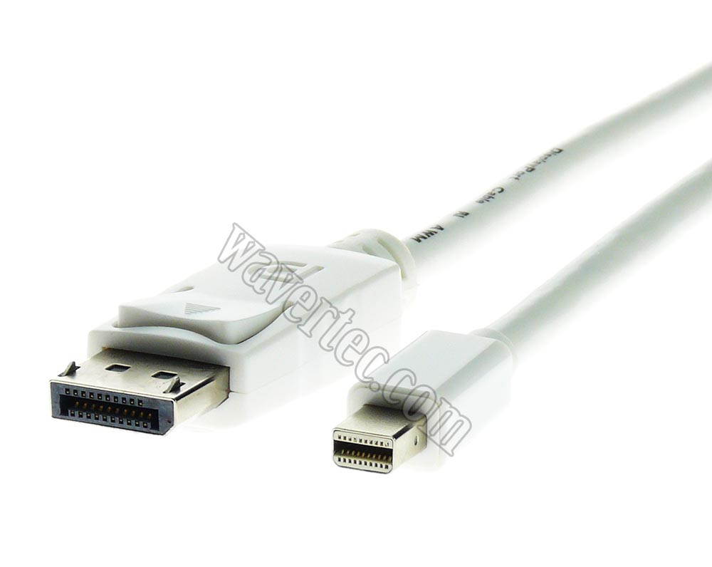 3M 10Ft Mini Displayport Male to Displayport Male Long Cable for Apple MacBook MacBook Air MacBook Pro iMac Mac Mini Mac Pro to Displayport Device Monitor HDTV TV Display