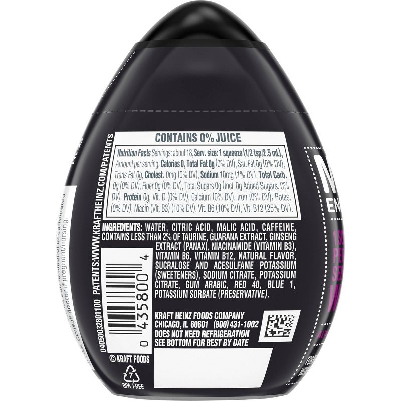 MiO Energy Acai Berry Storm Liquid Water Enhancer - 1.62 fl oz Bottle